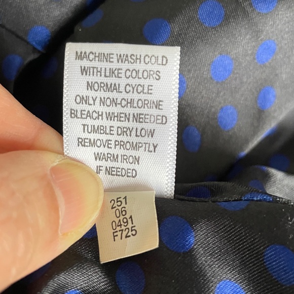 ALICE TEMPERLEY for Target - Royal blue velvet cropped jacket - Picture 8 of 8